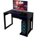Ver imagem 1 de Mesa para Computador Escrivaninha Gamer Preto/azul