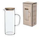 Ver imagem 2 de Jarra de Vidro Doppio com Tampa de Bambu Hauskraft 1,2l