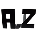 Ver imagem 1 de Aparador de Livros, CD e DVD Moldelo AZ Grande Preto ALL STYLE