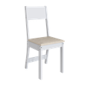 Ver imagem 4 de CONJUNTO DE SALA DE JANTAR PREDILLETA KARLA 1,50 C/6 CADEIRAS BRANCA