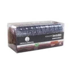 Linha mono aqualine invis. 0,25mm/100m/16,5lb- 10pc - 1 Linha mono aqualine invis. 0,25mm/100m/16,5lb- 10pc - 1