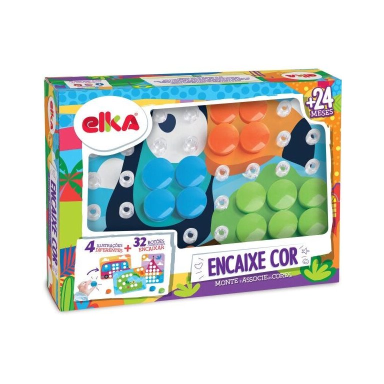 Brinquedo para Bebe Encaixe COR