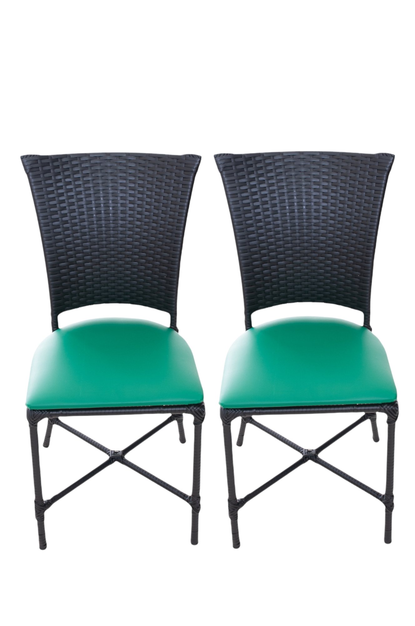 Cadeiras de Cozinha Sala Jantar de Fibra Sintetica:verde - 2