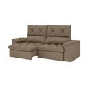 Ver imagem 4 de Sofá Retrátil Reclinável Alion Plus 2,10m Suede Capuccino - Xflex Sofas