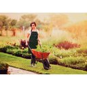 Ver imagem 5 de Carrinho de Mão Tramontina Caçamba Funda Plástica Laranja 55 L, Braço Metálico e Pneu com Câmara Tra