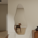 Ver imagem 2 de Espelho Orgânico 115cm X 60cm E15 Lançamento Luxo Quarto Sala Banheiro