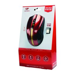 Mouse C3Tech sem Fio Rc/ Nano M-W108 Rd Vermelho - 3