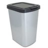 Lixeira Click com Label 9L Inox - 2