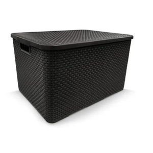 ORGANIZADOR RATTAN 40L PRETO