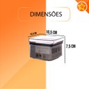Ver imagem 2 de Pote Hermetic Lumini Quadrado 480 Ml