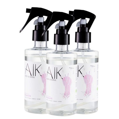 Kit 3 Aromatizadores Ambientes Aroma Lavanda Petigrain 200ml