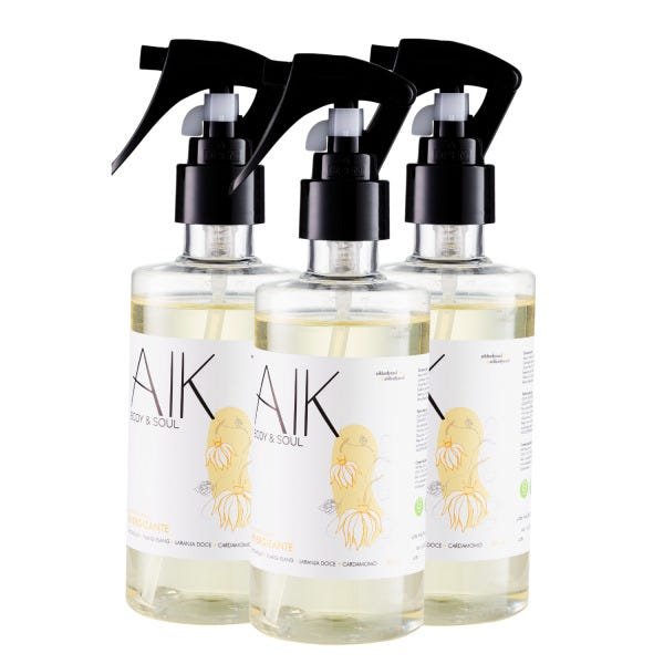 Kit 3 Aromatizadores Ambientes Aroma Patchouly Ylang 200ml - 1