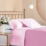 Kit Cobreleito Queen 200 Fios Andreza Privilege Rosa - 1