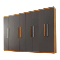 Guarda Roupa Casal Hera 8 Portas e 4 Gavetas Rufato - 2