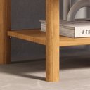 Ver imagem 7 de Mesa de Cabeceira Rattan 1 Gaveta 1 Nicho Madeira Freijó Cefira Idimex