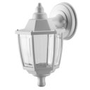 Ver imagem 1 de Arandela Luminária Fechada Branca Parede 36,5cm E27 Dital Bivolt Heritage Externo Interno Jardim