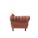 Ver imagem 7 de Recamier Decorativo Divã Amsterdã 187cm Lado Direito Bouclé Terracota