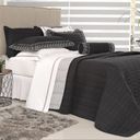 Ver imagem 1 de Kit Coordenado Queen Lavive Jardine Preto/gris