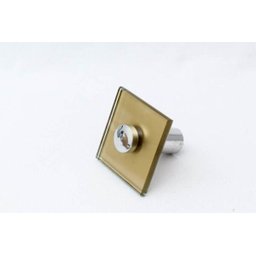 Kit Banheiro e Acessórios em Vidro 8 Mm - Dourado Canto - 6