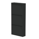 Ver imagem 1 de Sapateira de Aço Plus 50 Cm com 3 Portas com Abertura Simultânea na Cor Preta