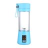 Mini Liquidificador Portátil Recarregável 6 Lâminas Azul - 1