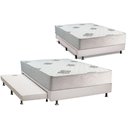 Ver imagem 1 de Cama Box C/ Aux Conjugado Casal Inovaflex Comfort Premium 138x188