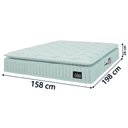 Ver imagem 3 de Cama Box Queen Colchão Espuma D33 Pillow Top Van Gogh 158x198x62cm Hellen