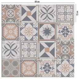 Adesivo de Azulejo Hidráulico Mix Melissa - 2