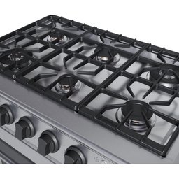 Fogão 6 Bocas Wictory Digital a Gás Inox 304 220V WGFD -6 - 3