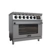 Fogão 6 Bocas Wictory Digital a Gás Inox 304 220V WGFD -6 - 1