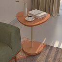 Ver imagem 1 de Mesa Canto Bia 60 Cm 100% Mdf Terracota - Artely