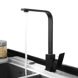 Torneira para Cozinha Bancada Pia com Função Misturador Monocomando Água Quente e Fria + Mangueiras - 1