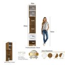 Ver imagem 5 de Módulo Mesa de Cabeceira Direito 40cm com 1 Porta e 2 Gavetas Integrato
