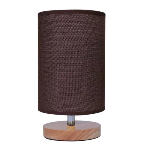 Abajur de Mesa Soleil Marrom 25cm - Mai Home