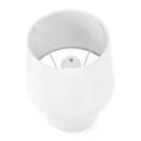 Ver imagem 5 de Abajur Bola Branco com Cúpula Tradicional Branco