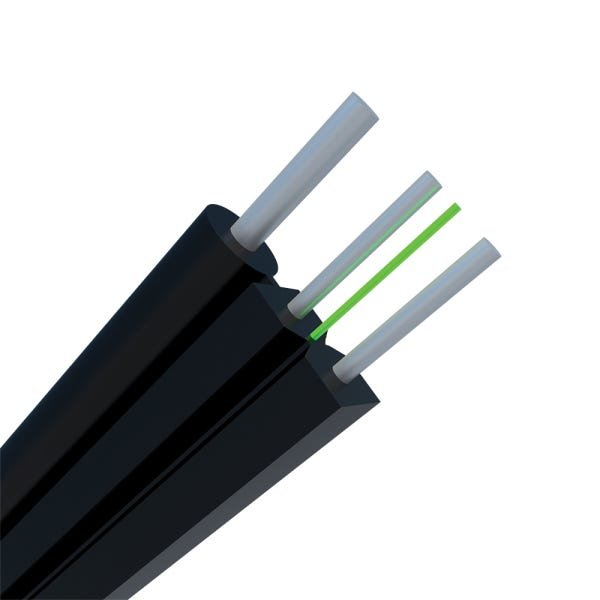 Cabo Optico Transcend Speed STAR Mini FLAT DROP 1F 2KM - 1