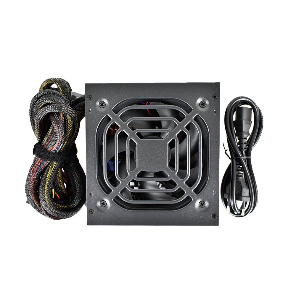 Fonte Evus Atx 500W Reais 20/24P 4 Sata Com Cabo Fe5Wat - 1