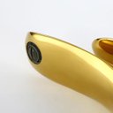 Ver imagem 3 de Torneira Lavabo Gold Brilhante Misturador Moderna Baixa Luxo
