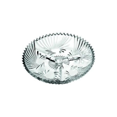 Petisqueira em Vidro Transparente 22cm Viana - Hauskraft