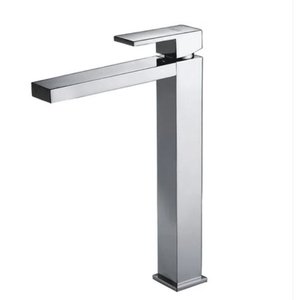 Monocomando para Lavatorio de Mesa Bica Alta - Madrid WJ-2622-59A JIWI Misturador Monocomando para B