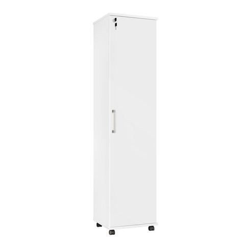 Armário Stella 1 Porta com Chave - Lavanderia