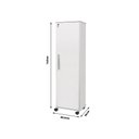 Ver imagem 2 de Armário Stella 1 Porta com Chave - Lavanderia