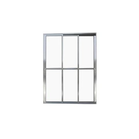 Porta Balcão 3 Folhas Vidro 210x200 Linha 25