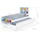 Ver imagem 2 de Bi Cama Juvenil Zap com Cabeceira Balões