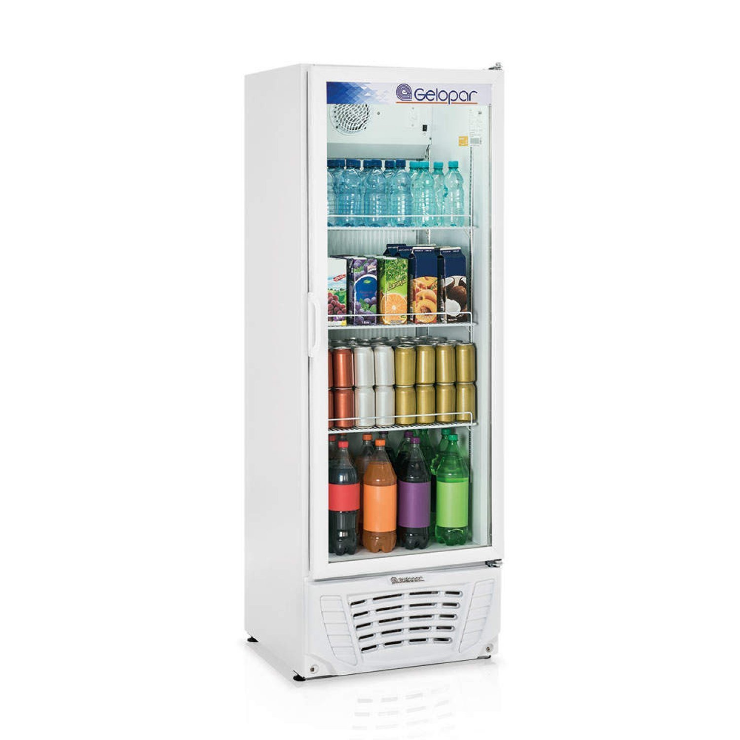 Refrigerador Expositor Vertical 410L Profissional 127V 306W Gelopar - 1