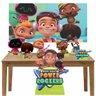 Kit Festa Totem Display 8 peças Mini Beat Power Rockers - Painel 200x150 - 1