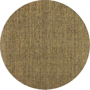 Tapete Sisal Natural para Sala 250 Cm Redondo C50 Cor Caramelo