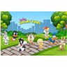 Kit 8 Displays de Mesa e Painel Baby Looney Tunes - Painel 100x70 - 3