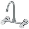 Misturador para Cozinha de Parede Docol Riva 1/2" e 3/4" Chrome - 1