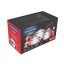 Ver imagem 4 de Jogo de Panelas Tramontina Solar em Aço Inox com Fundo Triplo 3 Peças Tramontina